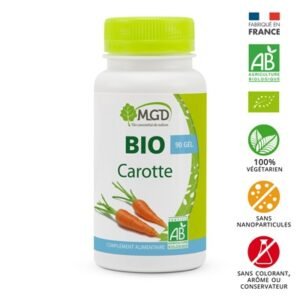 MGD NATURE – Carotte Bio – 90 Gélules
