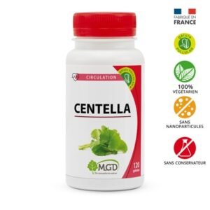 MGD NATURE – Circulation Centella – 120 Gélules
