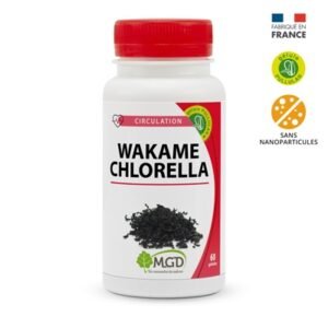 MGD NATURE – Circulation Wakame Chlorella – 60 Gélules