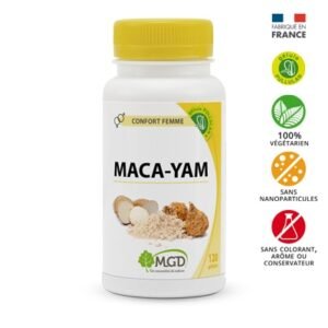 MGD NATURE – Confort Femme Maca-yam – 120 Gélules