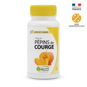 MGD NATURE – Confort Homme Huile De Pépins De Courge – 100 Capsules