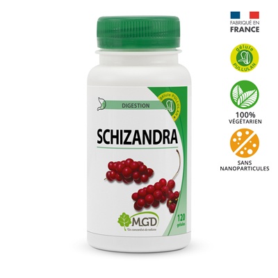MGD NATURE – Digestion Schizandra – 120 Gélules