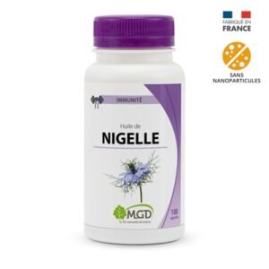 MGD NATURE – Immunité Huile De Nigelle – 100 Gélules