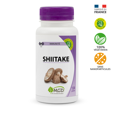 MGD NATURE – Immunité Shiitake – 120 Gélules