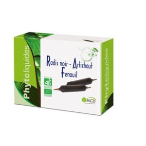 MGD NATURE – PHYTOLIQUIDES Radis Noir Et Artichaut Fenouil Ampoules – 10u