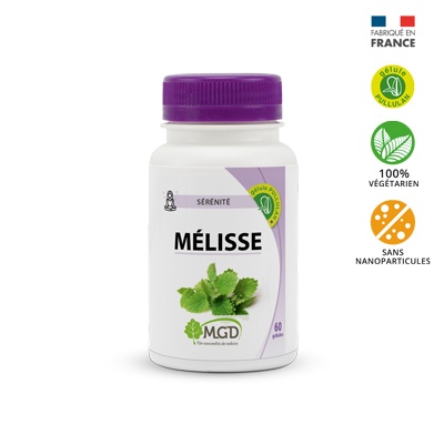 MGD NATURE – Sérénité Mélisse – 60 Gélules