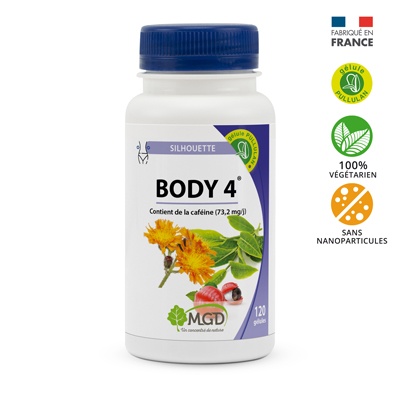 MGD NATURE – Silhouette Body 4 – 120 Gélules