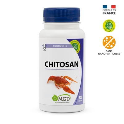 MGD NATURE – Silhouette Chitosan – 200 Gélules