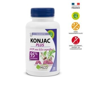 MGD NATURE – Silhouette Konjac Plus – 120 Gélules