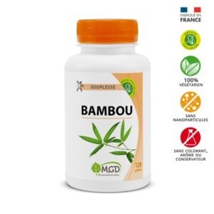 MGD NATURE – Souplesse Bambou – 120 Gélules