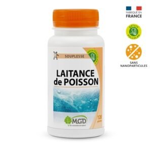 MGD NATURE – Souplesse Laitance De Poisson – 120 Gélules