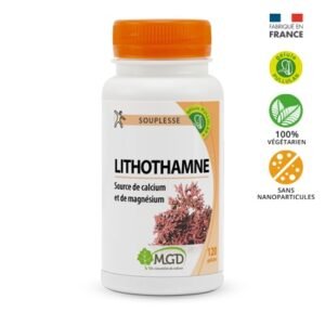 MGD NATURE – Souplesse Lithothamne – 120 Gélules