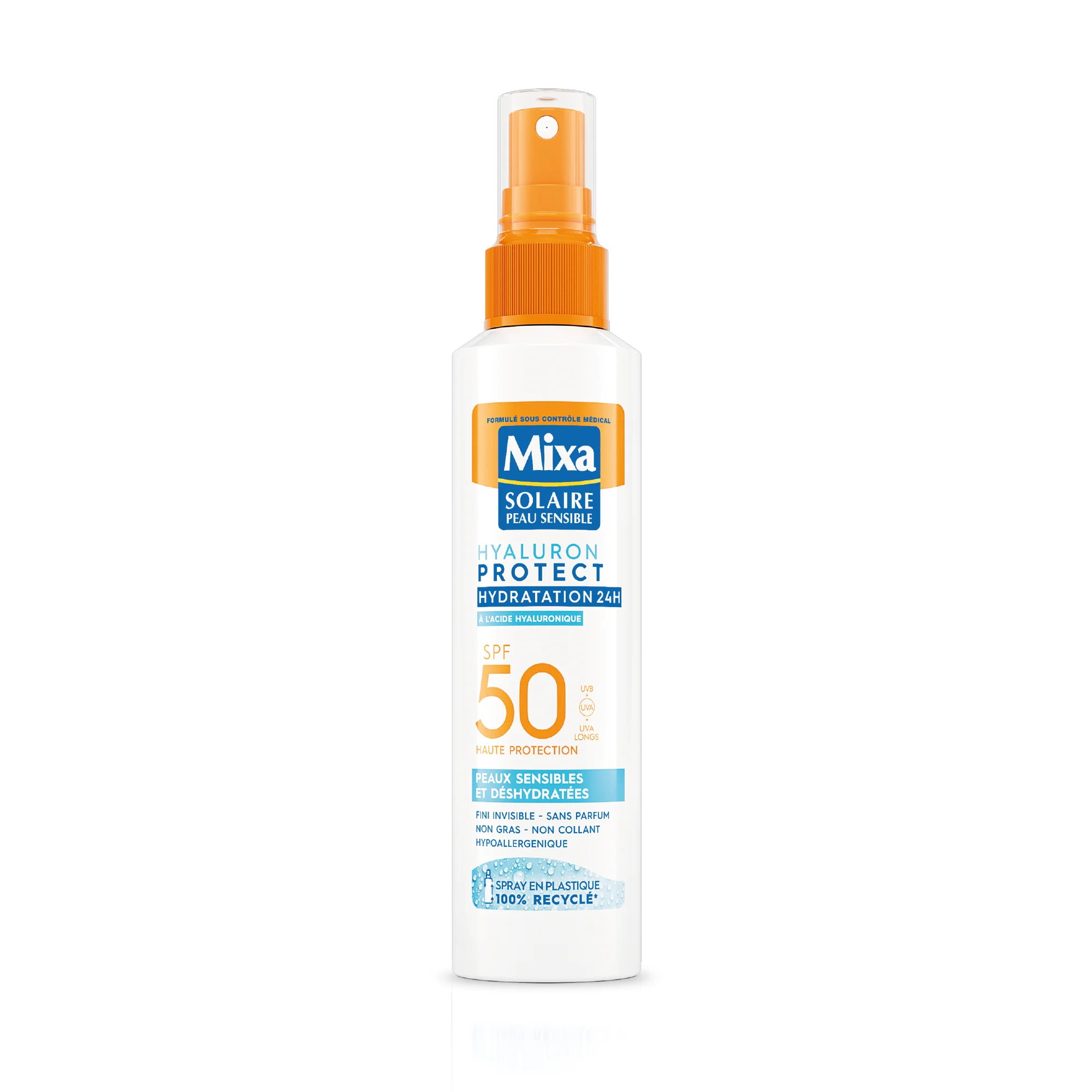 MIXA – Solaire Spray Hyaluron Protect SPF50+ – 150ml