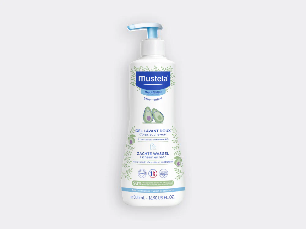 MUSTELA – Bébé-enfant Gel Lavant Doux – 500ml