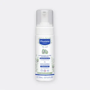 MUSTELA – Bébé-enfant Shampoing Mousse Nourrisson Croûtes De Lait – 150ml