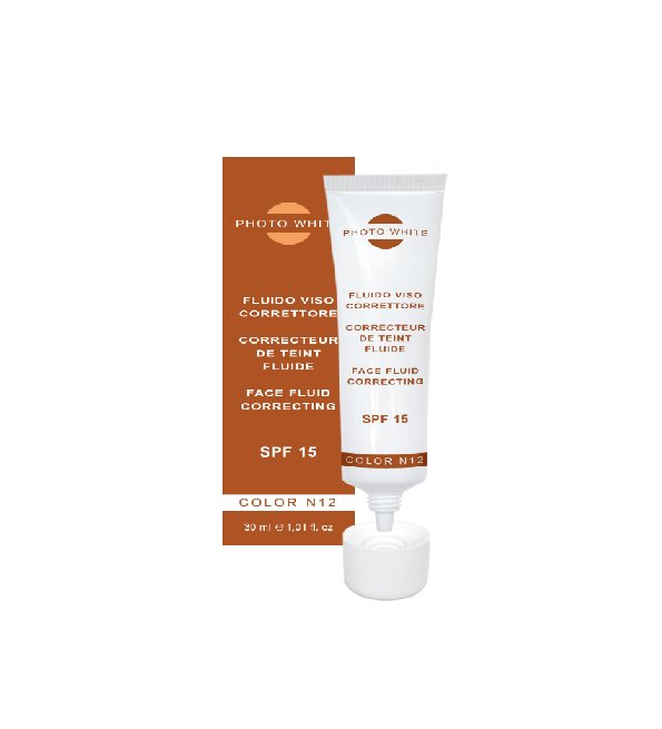 PHOTO-WHITE – Correcteur De Teint Fluide N°12 SPF15 – 20ml