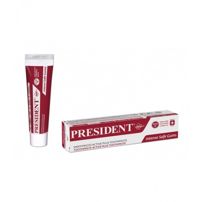 PRESIDENT – Active Plus Dentifrice Protection Gencives Intense – 30ml
