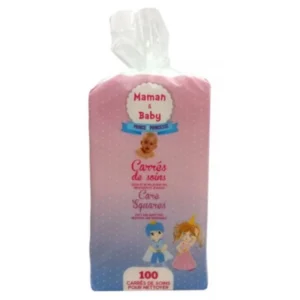 PRINCE ET PRINCESSE 100 CARRÉS DE SOINS NON-TISSÉS