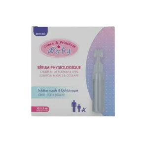 PRINCE ET PRINCESSE LILI SERUM PHYSIOLOGIQUE 10 DOSES DE 5 ML
