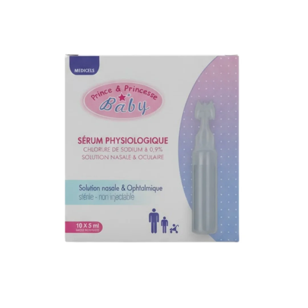 PRINCE ET PRINCESSE LILI SERUM PHYSIOLOGIQUE 10 DOSES DE 5 ML