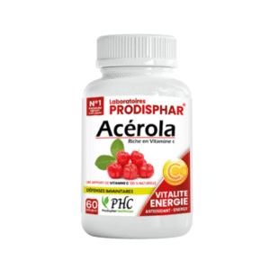 PRODISPHAR – Vitalité Et Energie Acerola Riche En Vitamince C – 60 Gélules