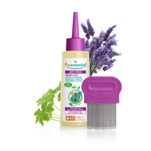 PURESSENTIEL – Anti-poux Lotion Traitante Avec Peigne – 100ml