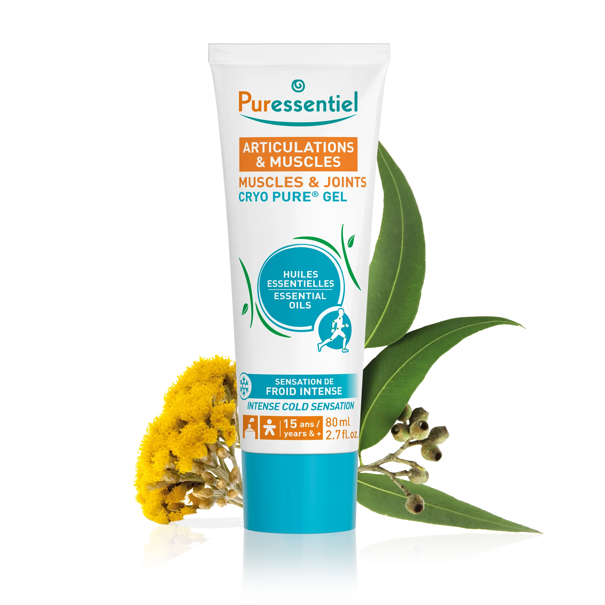 PURESSENTIEL – Articulations Et Muscles Cryo Pure Gel – 80ml