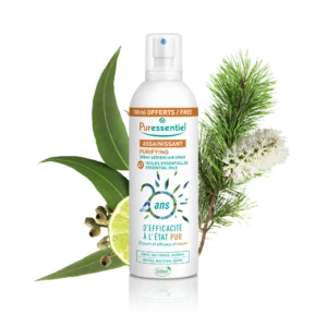 PURESSENTIEL – Assainissant Spray Aérien Aux Huiles Essentielles – 500ml