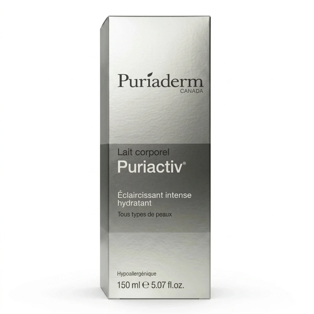 PURIADERM – Puriactiv Lait Corporel Éclaircissant Intense Hydratant – 150ml