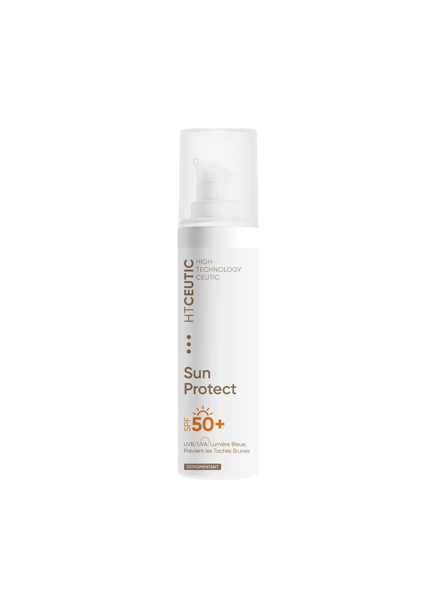 HT CEUTIC Sun Protect SPF50+ 40ml Crème Solaire Très Haute Protection Anti-Taches