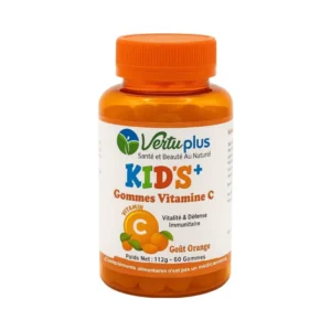 VERTUPLUS – Kids+ Vitamine C Gout Orange 60 Gommes