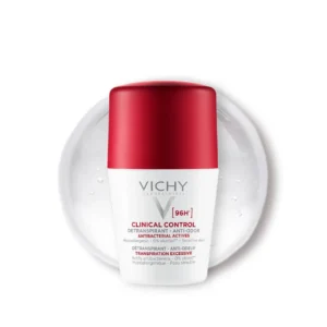 VICHY – Déodorant Roll-On Clinical Control Détranspirant Anti-Odeur 96h – 50ml