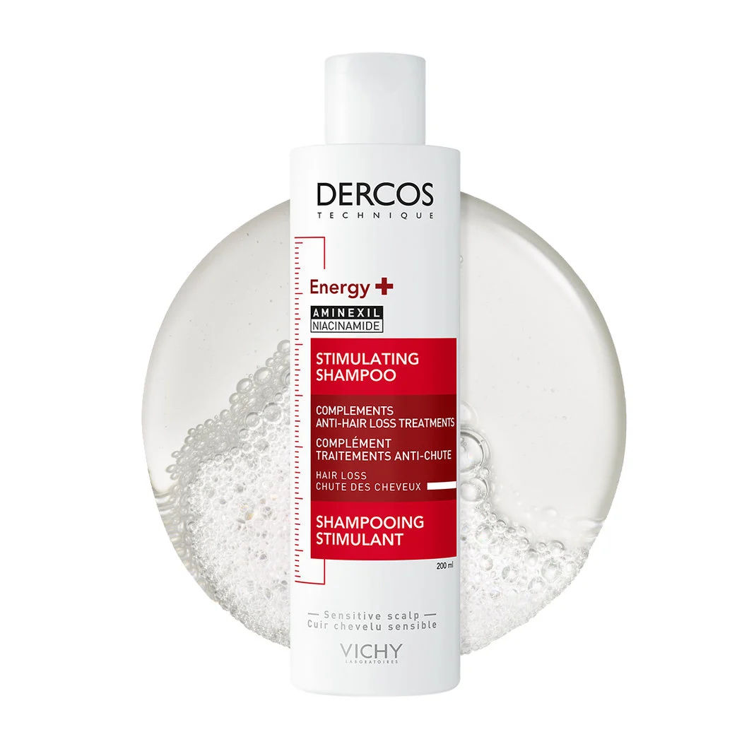 VICHY – Dercos Énergisant Shampoing Stimulant Complément Anti-Chute – 200ml
