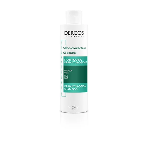 VICHY – Dercos Oil Correct Shampoing Dermatologique Sébo-Correcteur – 200ml