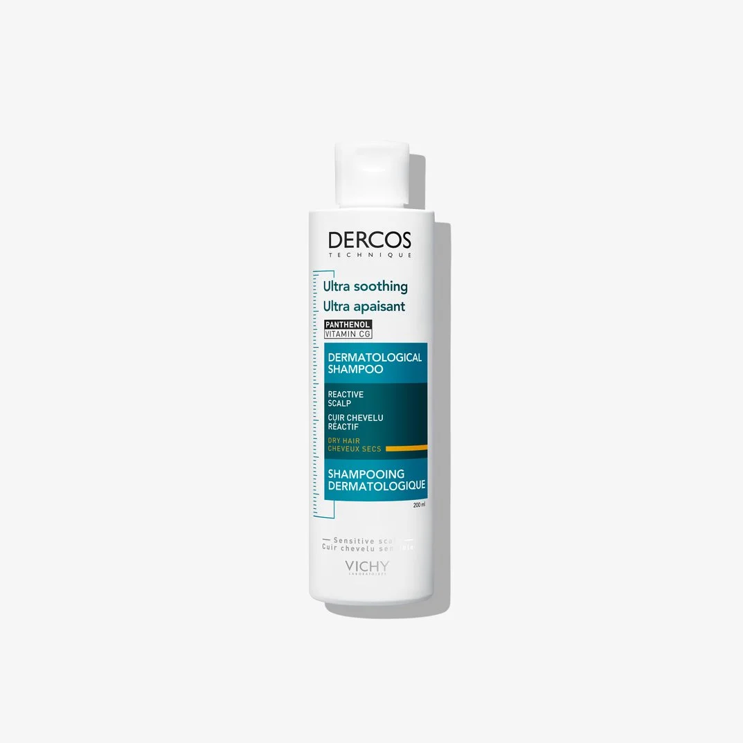 VICHY – Dercos Ultra Apaisant Shampoing Dermatologique Cheveux Secs – 200ml