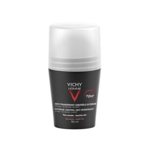 VICHY – Homme Déodorant Roll-On Anti-Transpirant Contrôle Extrême 72h – 50ml
