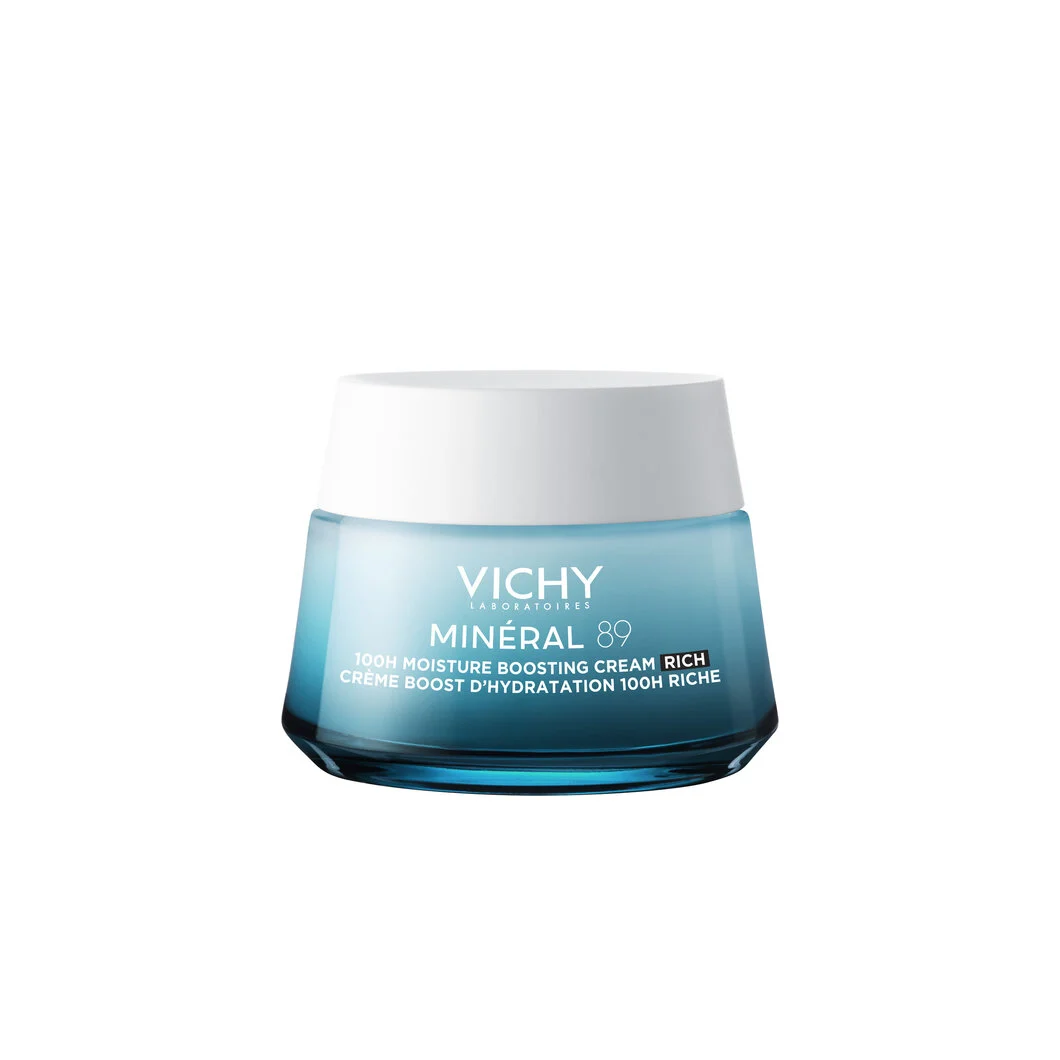 VICHY – Minéral 89 Crème Boost d’Hydratation Riche 100h – 50ml