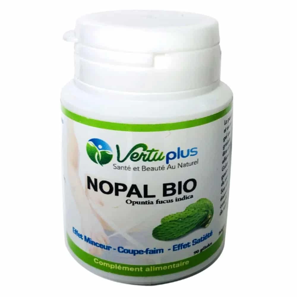 VERTUPLUS – Nopal Bio Coupe-faim Minceur – 90 Gélules