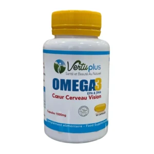 VERTUPLUS – Oméga 3 Cœur, Cerveau Et Vision 1000mg – 50 Capsules