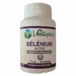 VERTUPLUS – Sélénium A, C Et E Immunité Et Antioxydant 55ug – 60 Gélules