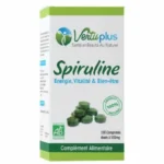 VERTUPLUS – Spiruline Energie, Vitalité Et Bien-être 500mg – 100 Comprimés