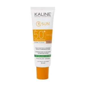 KALINE – K-SUN Peaux mixtes à grasses peaux à imperfections - teinte naturelle SPF 50+ 50mL