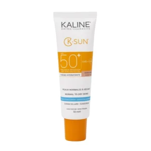 KALINE – K-SUN Peaux normales à sèches - Teinte Naturelle bonne mine SPF 50+ 50mL