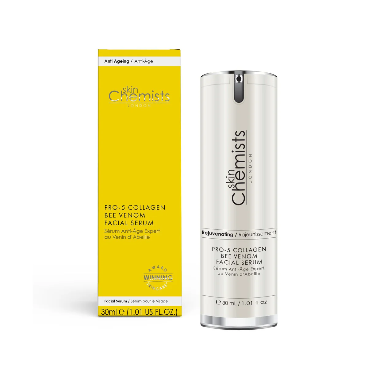 SKINCHEMISTS – Crème Hydratante De Nuit Au Venin D’abeille Pro-5 – 50ml