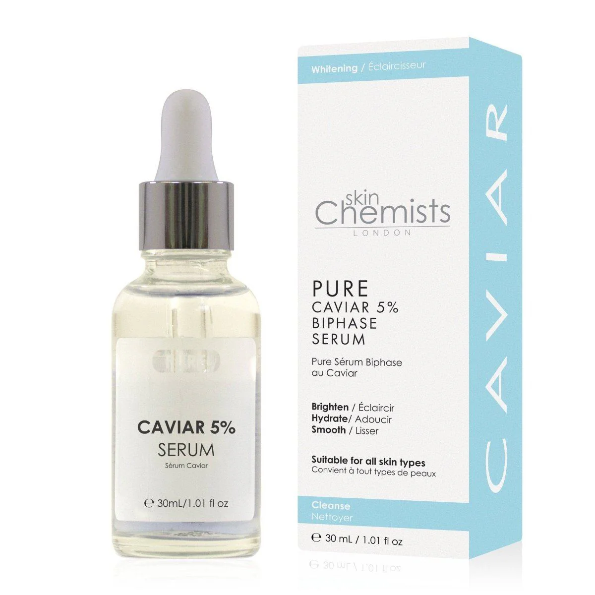 SKINCHEMISTS – Pur Caviar 5% Sérum Biphase – 30ml