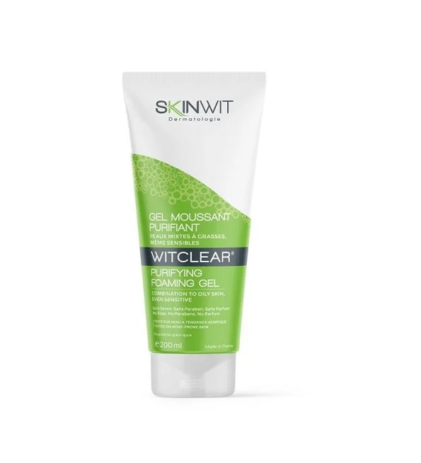 SKINWIT – Witclear Gel Moussant Nettoyant Purifiant – 200ml