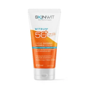 SKINWIT – Witsun Crème Solaire Anti-taches Invisible SPF50+ – 50ml