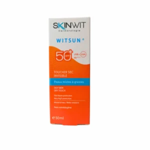 SKINWIT – Witsun Ecran Solaire Invisible Toucher Sec SPF50+ – 50ml