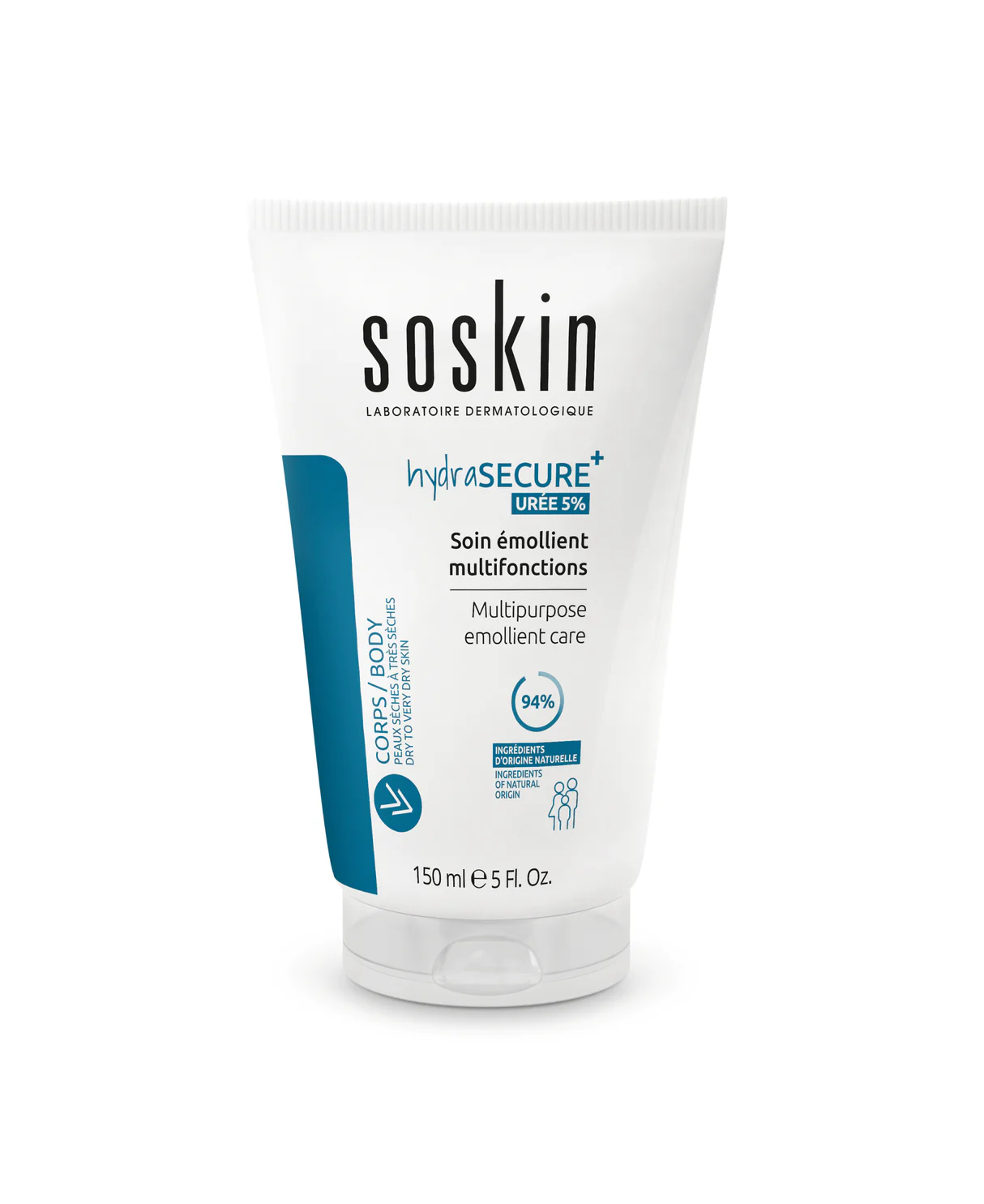 SOSKIN – HydraSecure+ Soin Emolient Uree5% 150ml