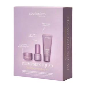 SOULSISTERS – Regenerate Plump Skin Squad Kit Hydratation Et Rajeunissement Quotidien – 1u